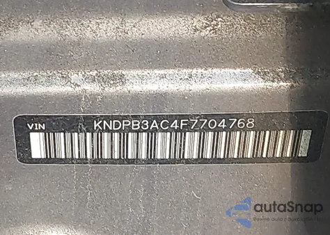 2015 Kia Sportage Lx from USA, damaged, VIN KNDPB3AC4F7704768